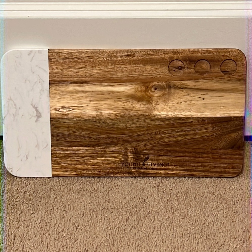 New Young Living Charcuterie Cheese Board